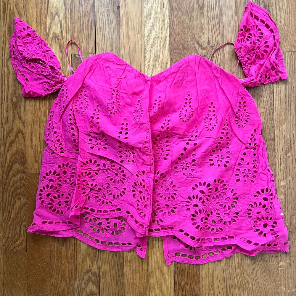 Pink top